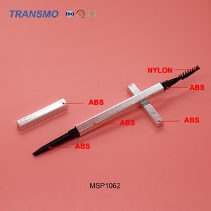 Emballage de crayon à sourcils écologique, tubes carrés à double extrémité pour crayons à sourcils, conteneurs, fournisseur d'emballages cosmétiques et de maquillage - Product Image 3