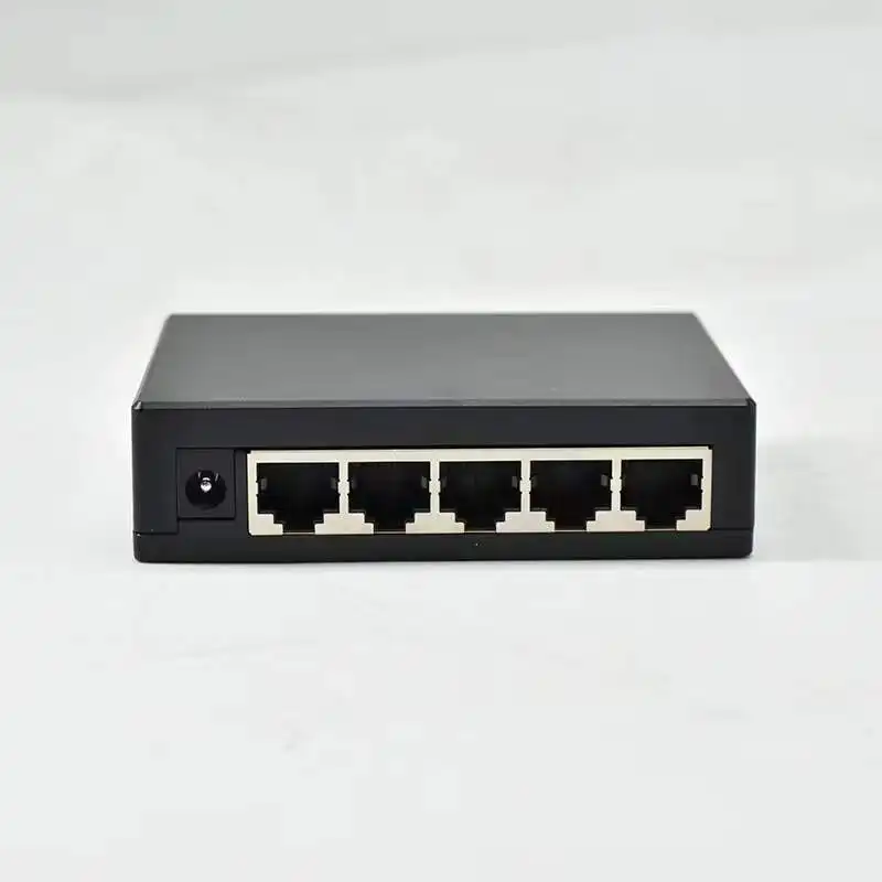 1000mbps 5 पोर्ट पूर्ण gigabit vlan के लिए नेटवर्क ईथरनेट स्विच 5V1A आईपी प्रणाली