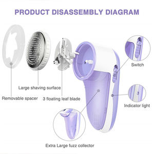 Portable Couleur Lint Rasoir Cheveux Fluff <span class=keywords><strong>Remover</strong></span> Vêtements Personnalisés Fuzz Machine - Product Image 3