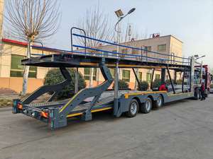 Semirremolque de Transporte de Autos de Dos Pisos, Fabricado en China, para Transporte de Sedanes - Product Image 3
