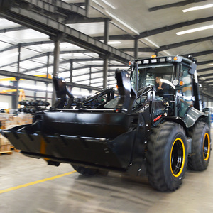 Chargeuse sur pneus 4x4, moteur EPA, tracteur rétrocaveuse agricole, grande chargeuse à vendre, chargeuse pelleteuse diesel remorquable EURO5 LIVRAISON GRATUITE - Product Image 1