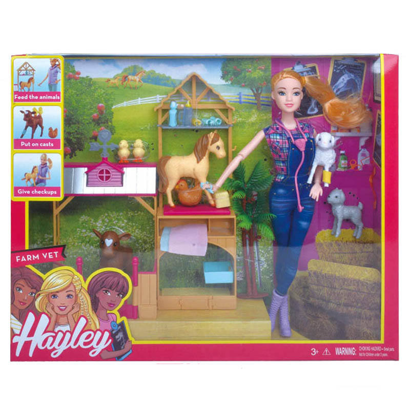 Pet Vet Barbie Farm Vet Walmart Barbie Animal Pet Care Center