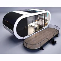 Maison conteneur préfabriquée mobile pliable de 20 pieds, équipée de fenêtres coulissantes, pour une utilisation résidentielle temporaire