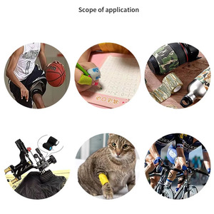 Benda Adesiva Elastica Traspirante Delicata sulla Pelle per Compressione e <span class=keywords><strong>Fissaggio</strong></span> nel Fitness - Product Image 3