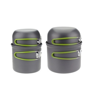 <span class=keywords><strong>Set</strong></span> di pentole da campeggio per esterni pieghevoli portatili per 2 persone - Product Image 2