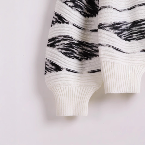 Suéteres de talla grande de diseñador de lujo para mujer Marca OEM personalizada de punto Estilo europeo Ropa de invierno Fabricante Wanita - Product Image 6