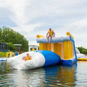 Glissade gonflable <span class=keywords><strong>en</strong></span> PVC pour les <span class=keywords><strong>vacances</strong></span> d'été, coussin pour enfants, <span class=keywords><strong>parc</strong></span> <span class=keywords><strong>aquatique</strong></span> pour enfants - Product Image 3