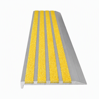 Profilés de sécurité abrasifs antidérapants pour marches d'escalier, bandes de protection pour escaliers en marbre, profilés de bordure d'escalier, garnitures de marche extérieures