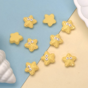 100 Pezzi Nuovi Simpatici Ornamenti in Resina a Forma di Granchio, Cavalluccio <span class=keywords><strong>Marino</strong></span>, Pesce, Stella Marina, Accessori per Creazione di Gioielli, Manicure, Acconciature, Charm per Slime - Product Image 4