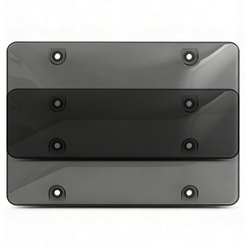 Couverture transparente noire