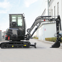 HUAYEE Free Shipping Mini Excavator 3.5 Ton EPA Kubota Engine Excavator Factory Sales Digger 2 Ton 1 ton For Sale Mini Excavator
