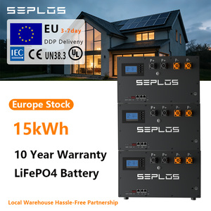 Stackable <b>Battery</b> Solar <b>Battery</b> <b>48V</b> 304Ah Off Grid Solar Power System 51.2V 15Kwh Home Use Stacked <b>Batteries</b> - Product Image 3