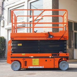 Plateforme de travail aérienne mobile électrique portable de 6m, 8m, 10m, 12m, 14m, élévateur à ciseaux, petit élévateur vertical - Product Image 1