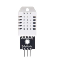 DHT22 Modul Sensor Suhu dan Kelembapan Digital Bus Tunggal Blok Bangunan Elektronik AM2302 untuk Kit DIY Arduino