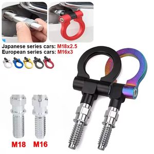 Crochet de remorquage universel avant et arrière pour voitures européennes M16, voitures japonaises M18, plusieurs couleurs - Product Image 1