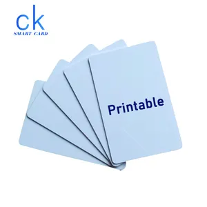 Прямая Заводская поставка, пустые ПВХ струйные карты для печати, ПВХ пустые идентификационные карты с чипом для принтера Epson L800