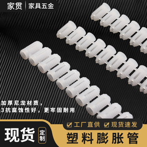 Anclajes de plástico de nailon Ieku de 4 mm de diámetro, 8 mm, 10 mm, 11 mm, 12 mm de longitud, tacos para pared, para fijaciones de muebles. - Product Image 2