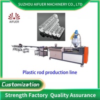 Machine d'extrudeuse en plastique de haute qualité pour la fabrication de PP PE PA POM PMMA Nylon ABS Rod Stick Bar Essential Screw Bearing Motor Gearbox