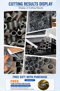 เครื่องตัดท่อแบบกึ่งอัตโนมัติความแม่นยำสูง พร้อมระบบป้อนเซอร์โว ใช้ใบเลื่อยวงเดือนแบบเย็น สำหรับการผลิตเฟอร์นิเจอร์สแตนเลส - Product Image 5