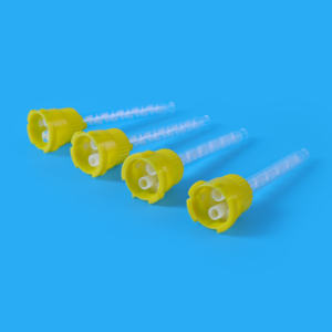 Punta Miscelatrice Dentale Gialla, Tubo Miscelatore Statico per Materiale da Impronta, Punte per Miscelazione Intraorale, Materiali Dentali - Product Image 3