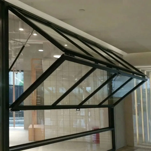 NUOXIN Vente en gros Fenêtre commerciale noire verticale pliante double vitrage Fenêtres pliantes en aluminium - Product Image 6