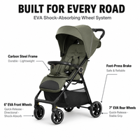 Poussette bébé pliable en un clic, légère, fabricant de poussettes de voyage pour bébé, modèle 4 en 1, peut s'asseoir/se coucher