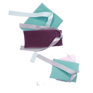 Luxury Ribbon Bundle Pocket Gift <b>Bags</b> Velvet Small Draw <b>String</b> Pouch Velvet Drawstring <b>Bag</b> - Product Image 1
