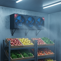 OEM ODM Koudeopslag Koelinstallatie DC Inverter Hete Gas Ontdooiing voor Fruit Groente Vlees Farmaceutische Koelcel Machine