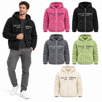Nouvelle veste légère à capuche pour homme avec fermeture éclair intégrale, texture écossaise et cordon de serrage pour l'automne et l'hiver – Style décontracté