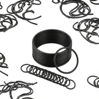 Joint d'étanchéité en caoutchouc noir, joint torique EPDM, néoprène, silicone, anneaux d'étanchéité industriels moulés sur mesure