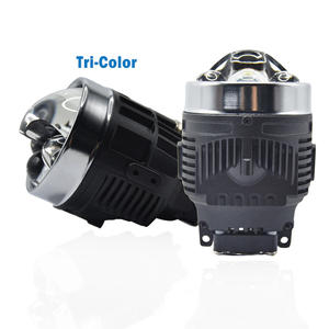 IDISON W35-S <span class=keywords><strong>noir</strong></span> tricolore double Projection haut faisceau 75w bas faisceau 57w antibrouillard 8300ml projecteur lentille antibrouillard pour <span class=keywords><strong>TOYOTA</strong></span> 3.0 pouces - Product Image 1