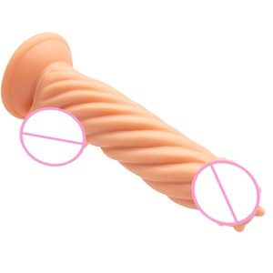 Masturbateur à tête de chou-fleur fileté transfrontalier, forme étrange, gode pour homme et femme, stimule le clitoris et l'anus, jouet sexuel pour adultes - Product Image 6
