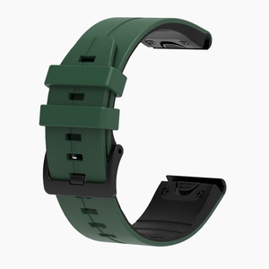 Bracelets TPU respirants à libération rapide 20/22/26 mm pour <span class=keywords><strong>Garmin</strong></span> <span class=keywords><strong>Fenix</strong></span> 7 7S 7X 6S 6 6X <span class=keywords><strong>5S</strong></span> 5 avec grain de cuir ou bracelet de montre <span class=keywords><strong>Garmin</strong></span> - Product Image 5