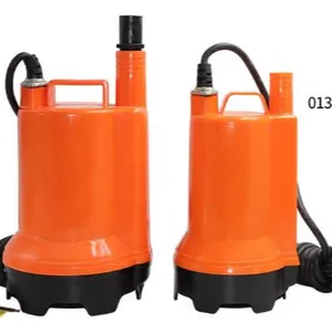 Turuncu renk kore tasarım otomatik 01501 12v dalgıç su drenaj sintine pompası tekne