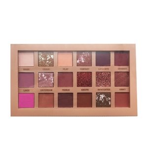 2026 Private Label Eyeshadow Palette Custom Makeup Metallic Powder Eyeshadow Palette with <strong>No</strong> <strong>Logo</strong> - Product Image 6