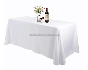 Handmade Customized High Quality Durable Eco-friendly Polyester Washable Wedding Party Banquet Hotel Restaurant Outdoor Table - Product Image 2