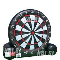 Cible de football de but de football de tirs de pénalité gonflable de vente d'usine avec des jeux de cible de tir