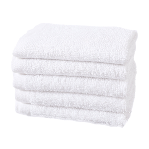 Premium White Quick Dry Cotton Dish Towel Plain Woven Kitchen Cleaning Cloth | Blank Promotional Gift for Home Hotel Wholesale - Product Image 2