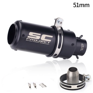 Tubo di scarico modificato per moto SC tubo di scarico cilindrico per CF250SR Z900 DUKE390 R6 R1 <span class=keywords><strong>R3</strong></span> - Product Image 2