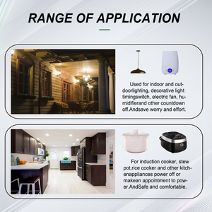 Nhà Máy Cung Cấp Nhà Thông Minh <span class=keywords><strong>Mini</strong></span> Hẹn Giờ Chuyển Đổi Cắm 24-Giờ Chu kỳ Cơ Khí Hẹn Giờ Cho Công Nghiệp Sử Dụng 220V PC Cắm Trong Hẹn Giờ - Product Image 4