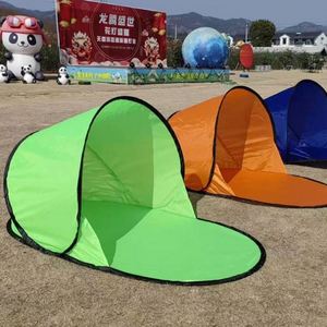 Tente pop-up pour une personne, légère, installation instantanée, protection UV, abri solaire de plage, portable, pliable, tente de camping en plein air - Product Image 2