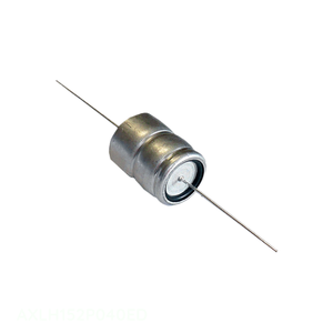Condensador de Aluminio de Canal del Fabricante 1500 uF AXLH152P040ED, 1500UF 40V, Axial TH, de Orificio Pasante - Product Image 1