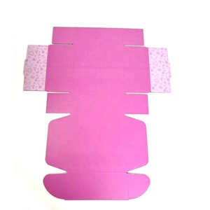 Tùy chỉnh thiết kế giá rẻ Nhà Máy Giá Rose Red cứng nhắc tông mail vận chuyển Hộp lưu trữ in ấn đầy đủ - Product Image 1