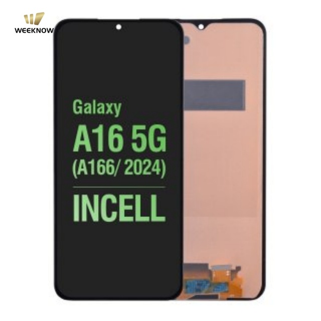 Original Phone Display for Samsung Galaxy A16 5G A166 LCD Touch Screen Replacement Digitizer Spare Repair Parts With Frame