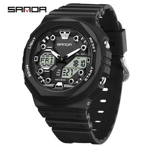 Reloj SANDA 6200 de Cuarzo, Estilo Minimalista para Hombre, Reloj de Pulsera de Cuarzo, Reloj de Moda Resistente al Agua - Product Image 2