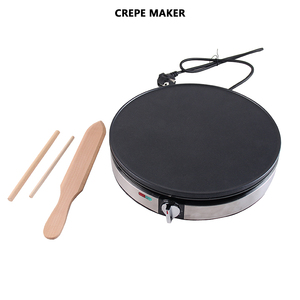 Machine à crêpes électrique automatique avec plaque de <span class=keywords><strong>30</strong></span> <span class=keywords><strong>cm</strong></span>, puissance 1000W/1300W/1400W pour crêpes, tortillas, blintzes et pancakes - Product Image 2