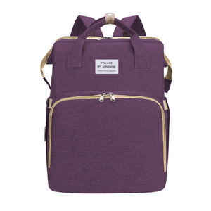 Cama plegable portátil ligera de gran capacidad mamá bebé mochila bolsa de pañales multiusos mamá cama bolsa para salidas - Product Image 5