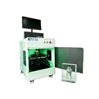 Machine de gravure laser 3D sous-couche à diode, laser vert 532nm, pour cadeaux photo personnalisés en acrylique/verre