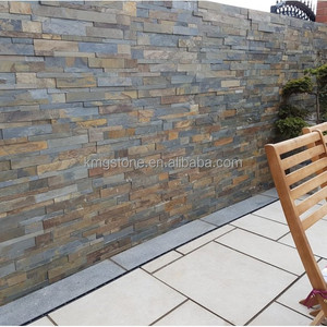 Slate văn hóa đá bên ngoài bức tường Ốp 3D tấm Veneer sạch carton + THÙNG GỖ antacid xói mòn chia sử dụng ngoài trời - Product Image 4