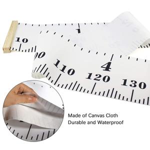 Cinta Métrica para Medir la Altura de los Niños, Huellas de Crecimiento del Bebé, Decoración de Pared, Pegatinas Decorativas para Medir la Altura - Product Image 3
